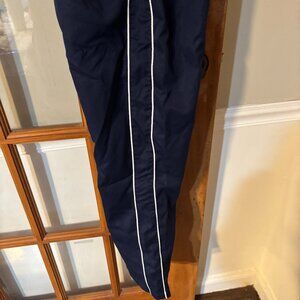 Blue Juniors track pants with white stripe SZ: 14Y
